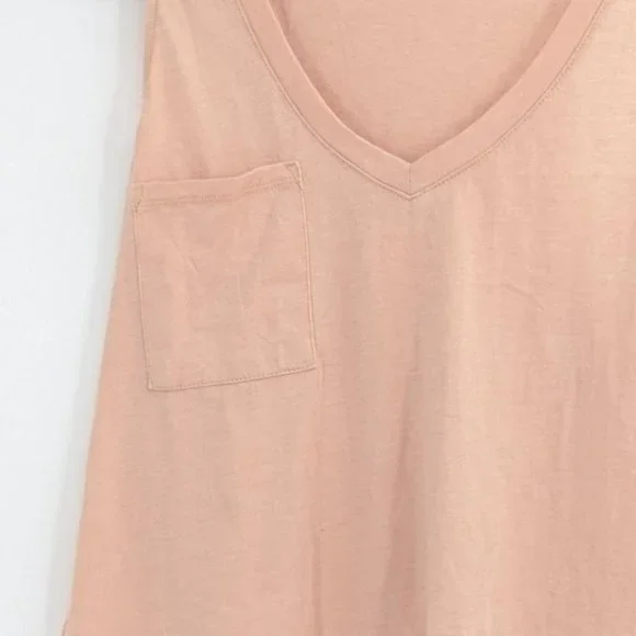 Z Supply The Skimmer Cropped Pocket Tank Top  L - Picture 5 of 8